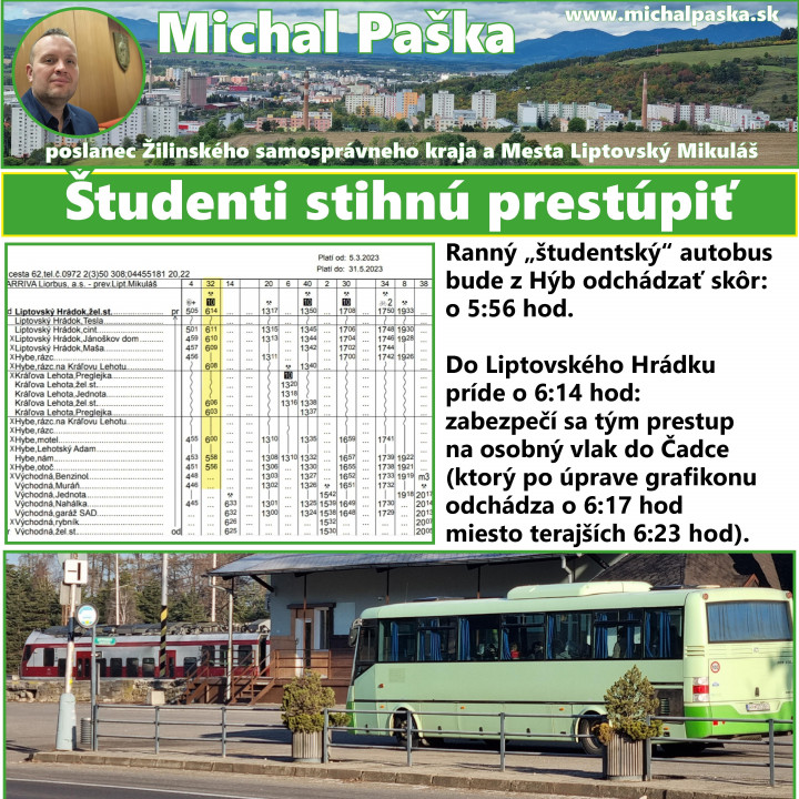 Zmena pomôže najmä študentom.